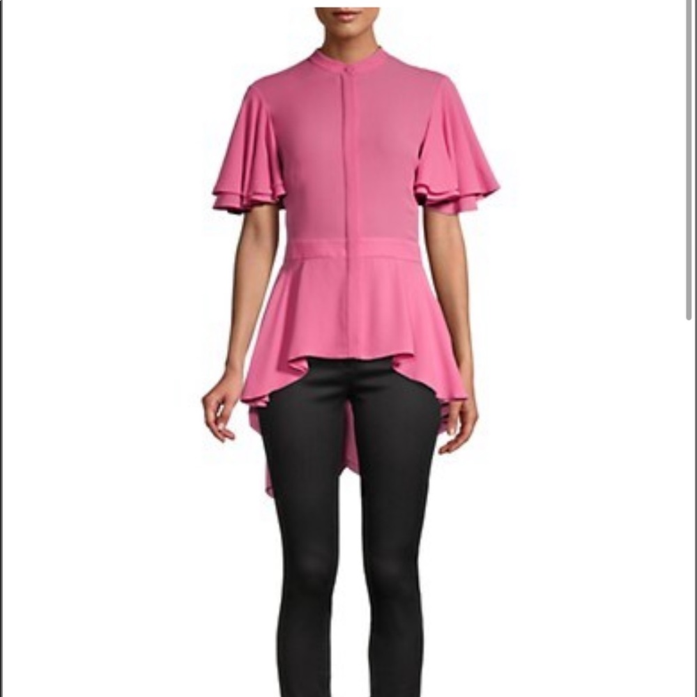 ALEXANDER MCQUEEN Peplum Blouse